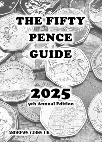 CrawleyCoins 2025 UK and Territories 50p 50 Pence Collectors Guide von CrawleyCoins