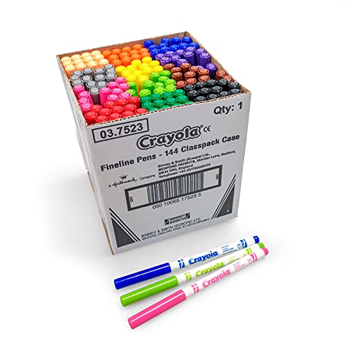  Crayola Original Marker Set, Fine Tip, Assorted Classic Colors,  Set of 8, Model:58-7709 : Toys & Games