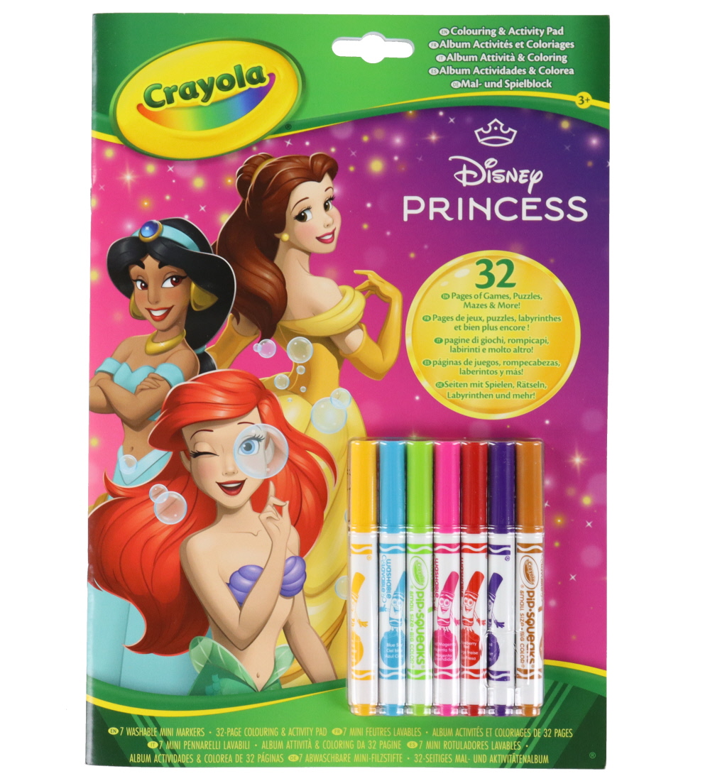 Crayola Aktivitätswoche m. Filzstifte - 32 Seiten - Disney Princ - Crayola - One Size - Aktivitätsbücher Crayola Aktivitätswoche m. Filzstifte - 32 Seiten - Disney Princ - Crayola - One Size - Aktivitätsbücher von Crayola