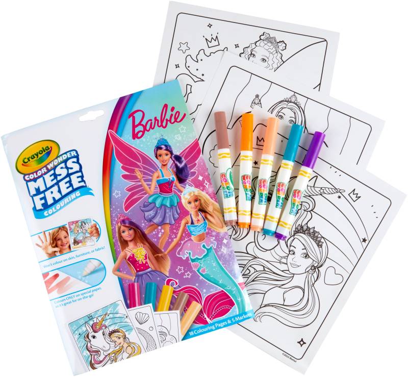 Crayola Barbie Color Wonder Malset von Crayola