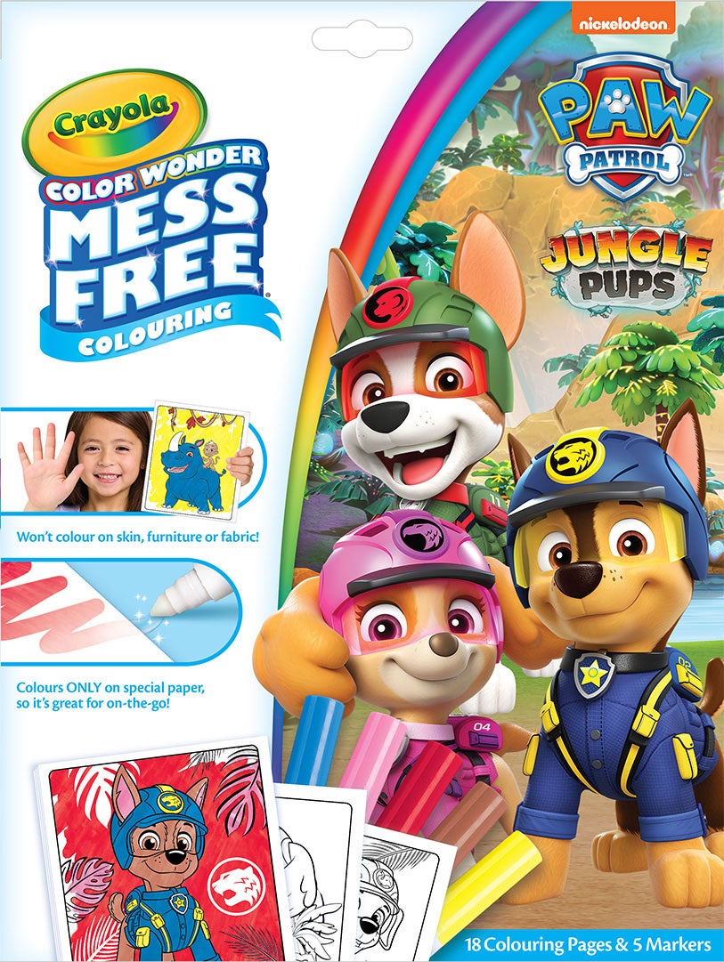 Crayola Colorwonder Paw Patrol Jungle Pups Malbuch von Crayola