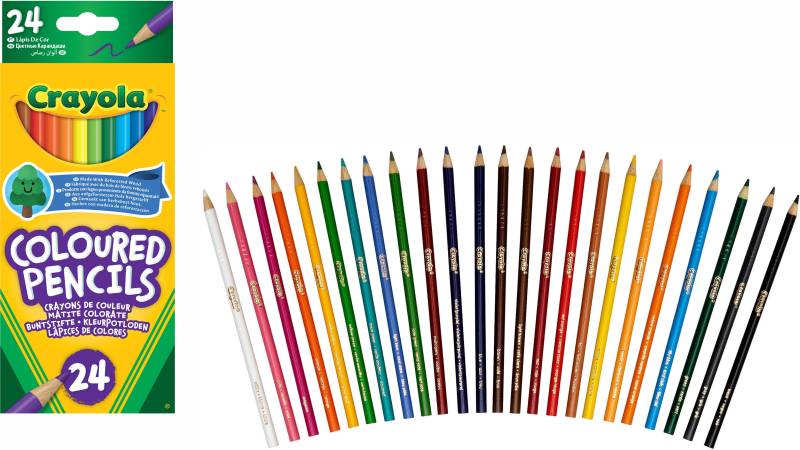 Crayola Holzmalstifte Eco 24er-Pack von Crayola