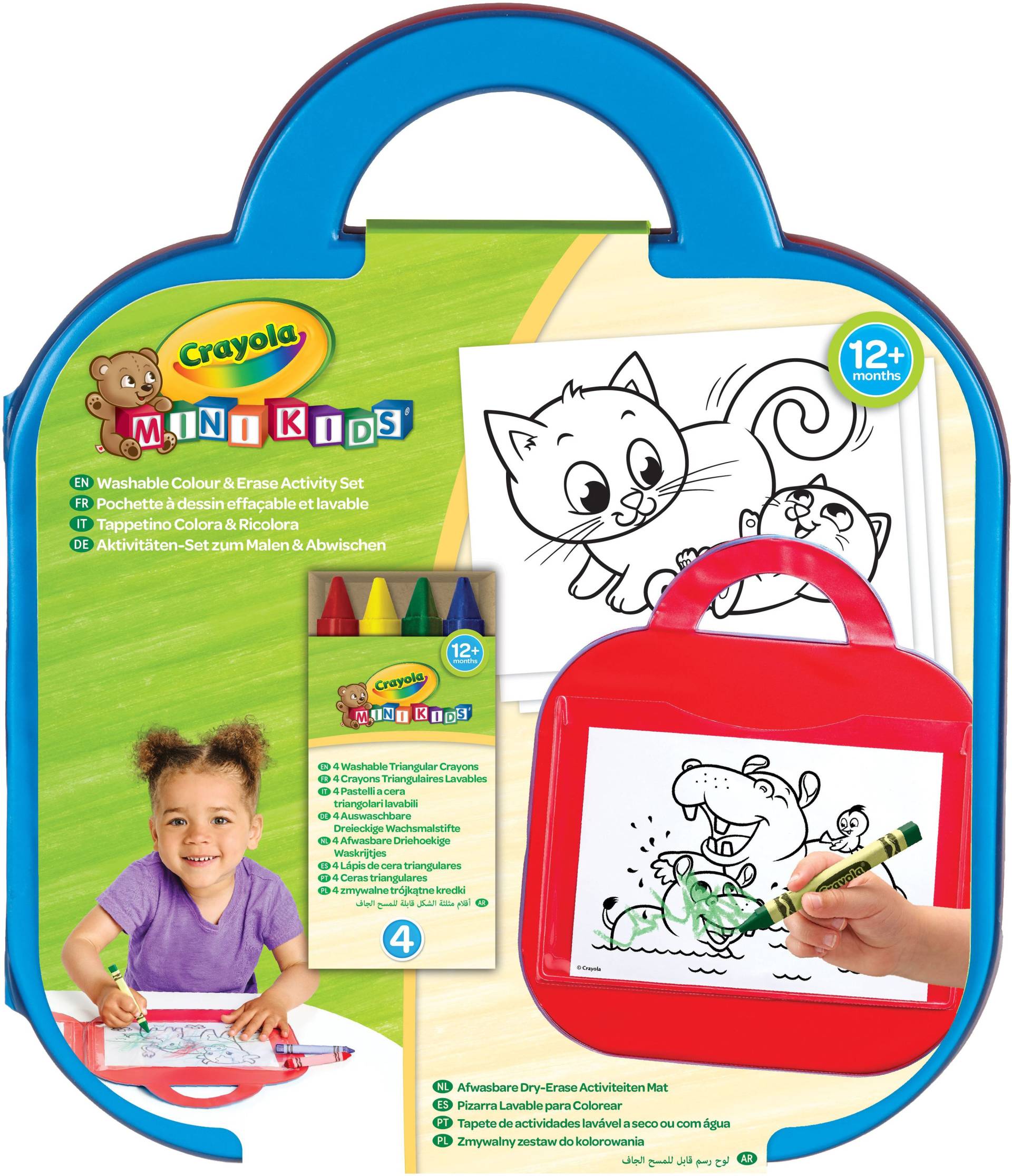 Crayola Mini Kids Malen und Radieren Zeichenmatte von Crayola