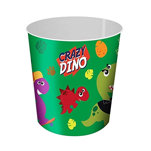 Crazy Dino KL85313 Abfalleimer, Dinosaurier, bunt von Crazy Dino