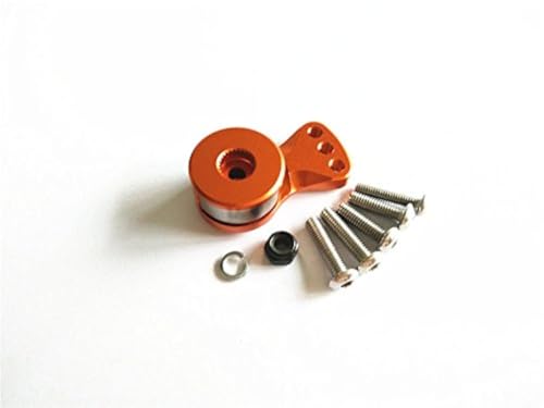 CrazyRacer Aluminium SERVO Saver for 25T Spline Output Shaft Ajustable HI-Torque - 1PC Orange Alloy for 25T SERVO von CrazyRacer