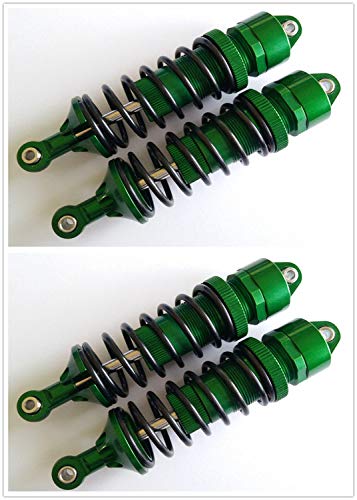 Aluminum Front and Rear Shocks Dampers -4pcs Green for Traxxas 1/10 REVO EREVO E-REVO E-REVO 2.0 Summit 5460 von CrazyRacer