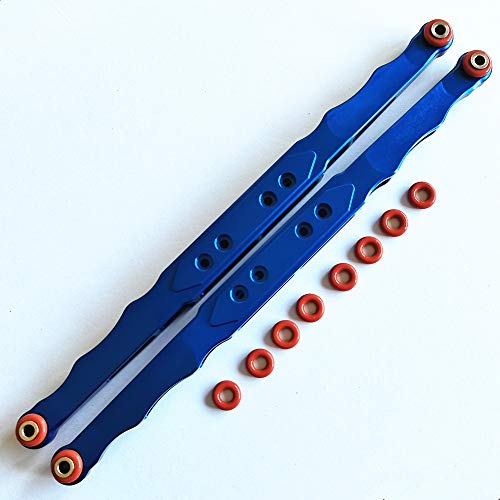 Aluminum Rear Trailing Arms Linkage Blue for TRAXXASSS Unlimited Desert Racer UDR 8544 von CrazyRacer