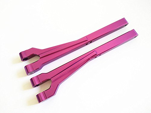 CrazyRacer Alloy Aluminum Front/Rearn Upper Arm - 1PR Purple for H-P-I 1/8 Savage 21 25 SS 3.5 4.6 Flux X XL von CrazyRacer