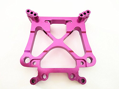 CrazyRacer Aluminum Front or Rear Shock Tower for H-P-I 1/8 Savage X XL Savage Flux 85234 Alloy Damper PLATE-1PC Purple von CrazyRacer