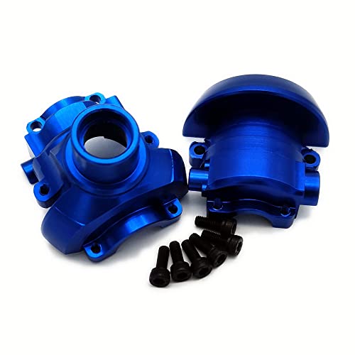 CrazyRacer Aluminum Outer Differential Case for 1/10 RC Car Summit 5680 Upgrade Parts - 1SET Blue von CrazyRacer