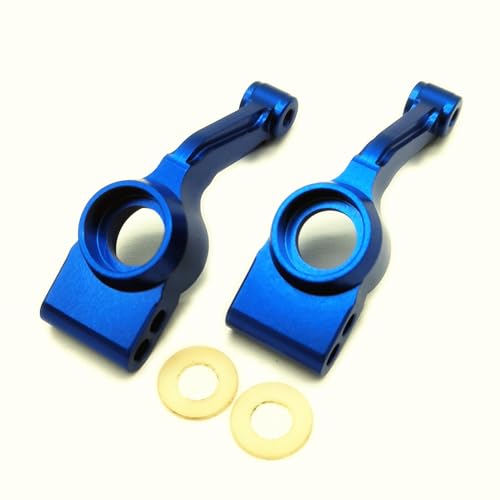 CrazyRacer Aluminum Rear Carrier Stub Axle Blue for Traxxas Slash 4X4 Rustler Rally Stampede Telluride 1952 von CrazyRacer