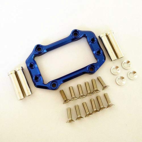 CrazyRacer Aluminum Servo Mount Blue for Arrma 1/8 Kraton 6S AR320193 AR320430 von CrazyRacer