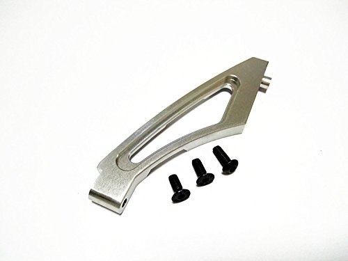 CrazyRacer H-P-I BULLET3.0 MT ST Ken Block WR8 Flux Upgrade Parts Aluminum Alloy Front Chassis Brace - 1PC Set for #101210 Silver von CrazyRacer