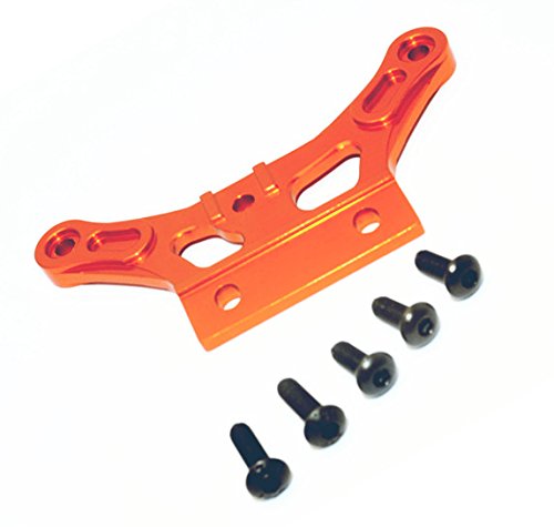 CrazyRacer H-P-I BULLET3.0 MT ST Ken Block WR8 Flux Upgrade Parts Aluminum Alloy Front Gear Box Plate - 1PC Set for #101210 Orange von CrazyRacer