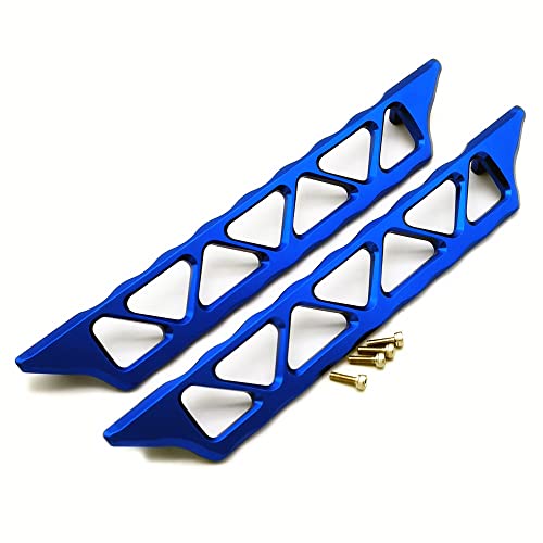 CrazyRacer for Traxxassss 1/5 6S & 8S RC Car 77076-4 Aluminum Side Trail Bar- 1PC Replace 7723 Blue von CrazyRacer