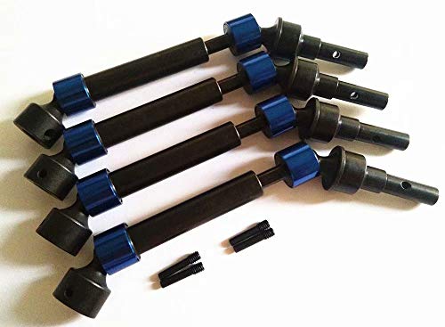 HD Splined Steel F+R Drive Shafts Blue for Traxxas E Revo 2.0 8650 8652 8653 von CrazyRacer