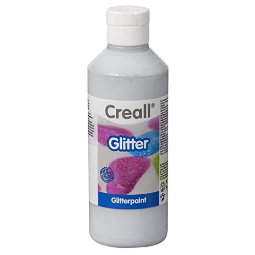 Creall havo01220 250 ml 20 Silber Havo Glitter Paint, Flasche von Creall