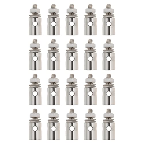 Create idea 20 Stück Schubstange Servo Anschluss Gestänge Stopper Einsteller 1,8mm Lochdurchmesser für RC Modell Flugzeug Hubschrauber für 1.5-1.8mm Stahldraht von Create idea