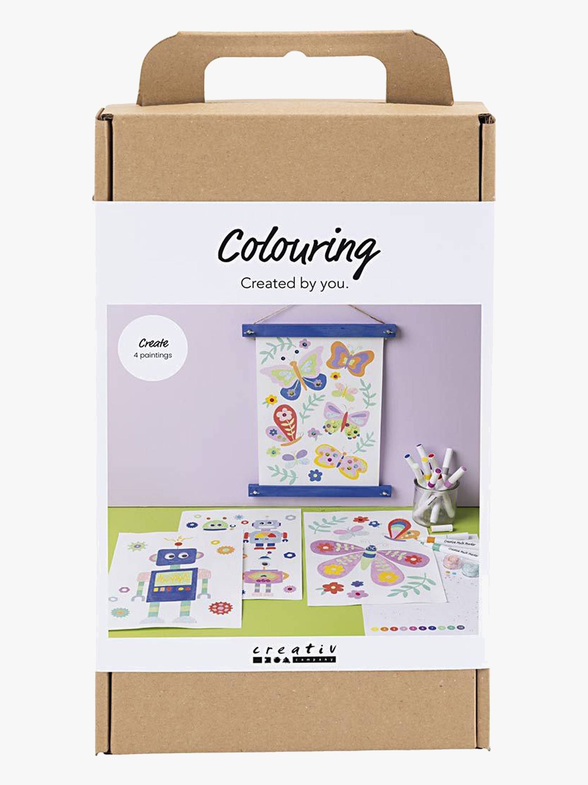 Creativ Company Bastelset Malen nach Zahlen Fröhliche Farben Creativ Company Bastelset Malen nach Zahlen Fröhliche Farben von Creativ Company