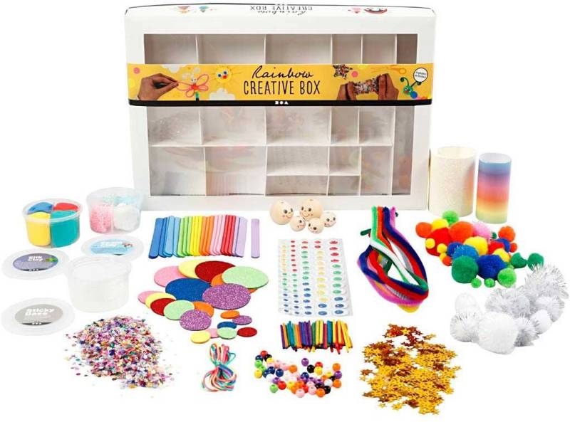 Creativ Company Kreativbox Bastelset Regenbogen von Creativ Company