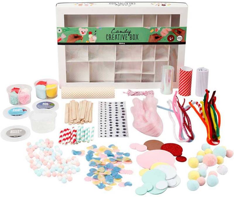 Creativ Company Kreativbox Bastelset Süßigkeiten von Creativ Company