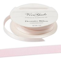 Dekoband in Rosa auf Rolle, 15m x 5mm von Creativ Company