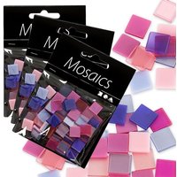 Großpack Mosaiks, 75g, Lila-Pink, ca.&nbsp;300 Mosaiksteinchen aus Resin von Creativ Company