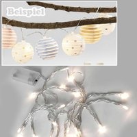 LED Lichterkette, 3,15m weihnachtl. Beleuchtung ohne Batterien von Creativ Company