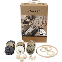 Macrame-Lernset, 15-teilig für einen Traumfänger von Creativ Company