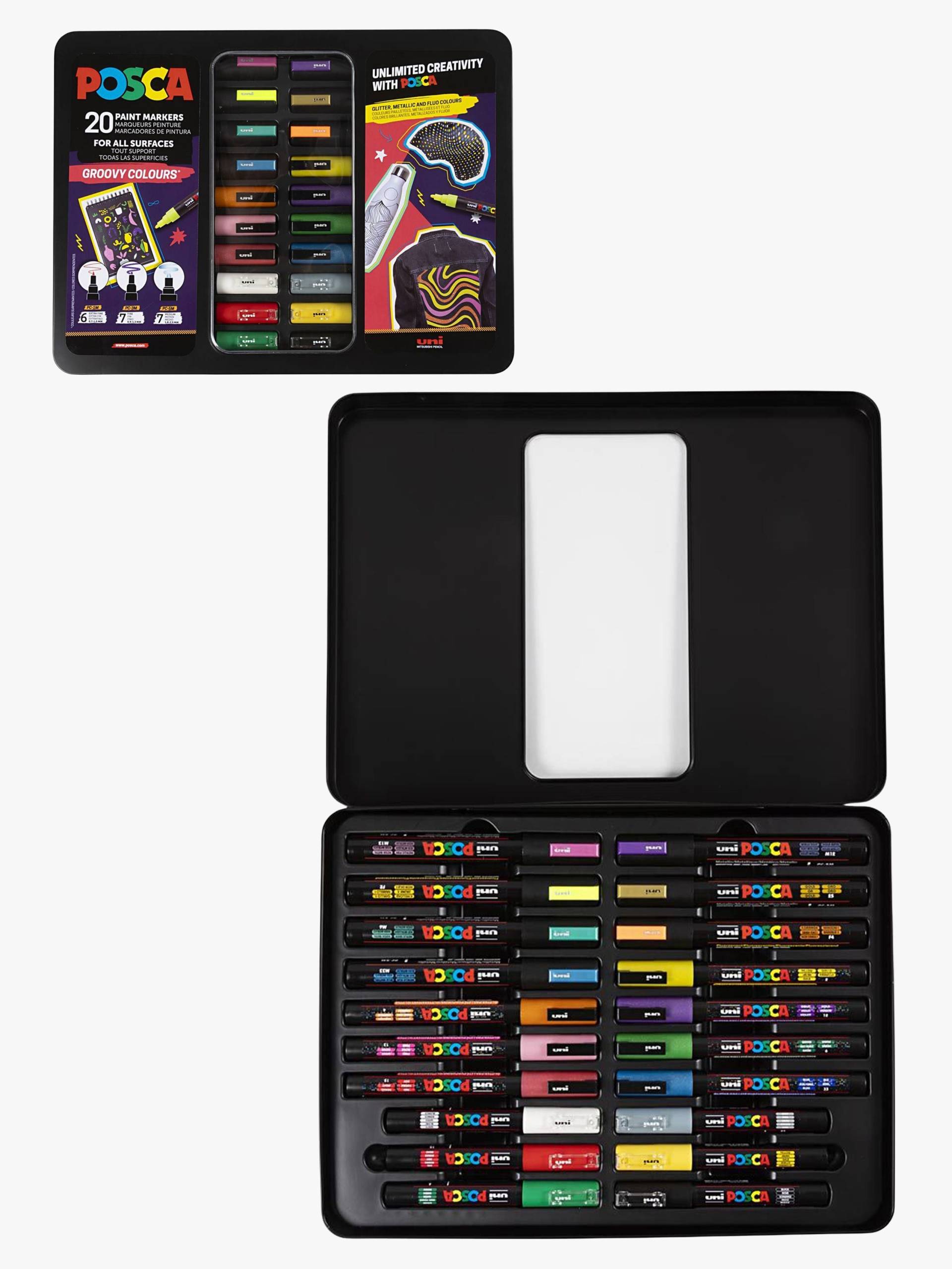 Posca Filzstifte mit Hülle 20 Teile Posca Filzstifte mit Hülle 20 Teile von Creativ Company