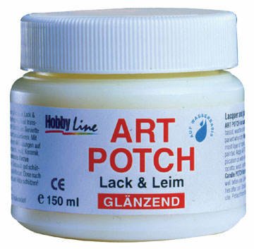 Art Potch Serviettenlack GLÄNZEND 150 ml PREISHIT [Spielzeug] von Creativ Discount