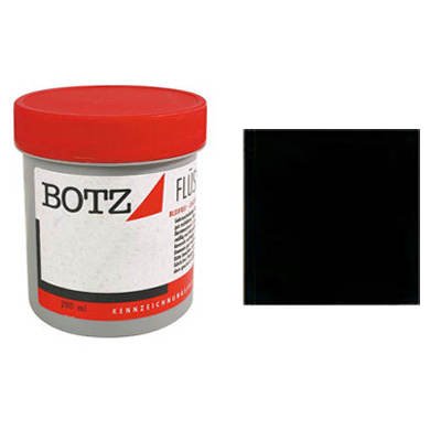 Botz-Flüssig-Glasur, 200ml, Schwarz [Spielzeug] von Creativ Discount