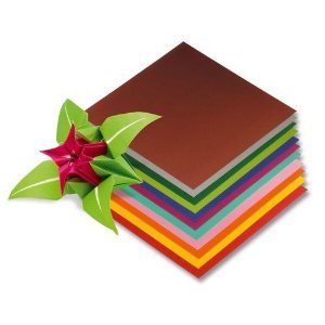 Faltblätter, 10x10 cm, 500 Stück, 10 Farben [Spielzeug] von Creativ Discount