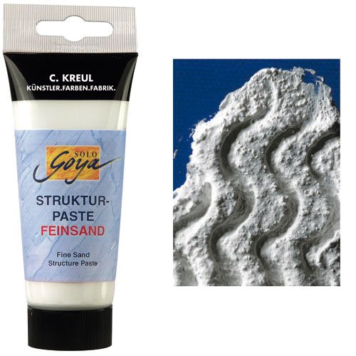 Solo Goya Struktur-Paste Feinsand, 100 ml [Spielzeug] von Creativ Discount