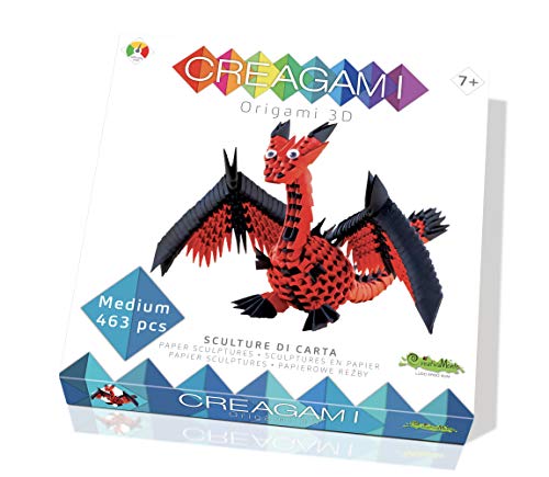 CREAGAMI - Origami 3D Drachen 481 Teile von CreativaMente