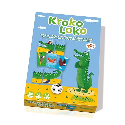 CreativaMente - Kroko Loko - Spielbox von CreativaMente