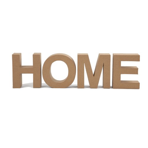 Pappbuchstaben HOME, 17,5cm [Spielzeug] von Creative Company