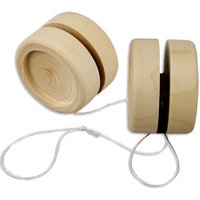 Yoyo aus Holz, zum selber gestalten, Durchm. 5cm, Höhe 3,7cm von Creative Company