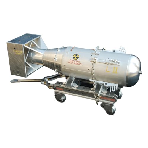CreativeBlocker 3D Metall Bombe Puzzle-Bausatz, WWII Gewehr-Typ Bombe Modell, Mechanische Militär Montage Spielzeug, ein großes Geschenk für Militär-Enthusiasten (78PCS) von CreativeBlocker
