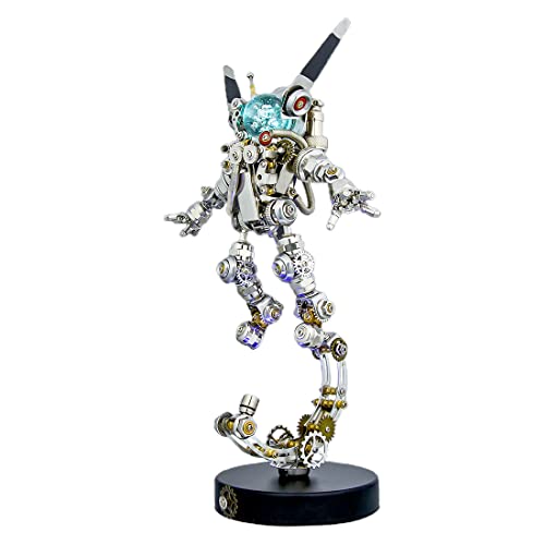 CreativeBlocker 3D Metall Puzzle-DIY Astronaut Kaninchen 3D Modell Bausätze Erwachsene, Tier Figuren Metallbaukasten Bastelset Modellbau, Steampunk Deko, Geschenk für Weihnachten (500PCS) von CreativeBlocker