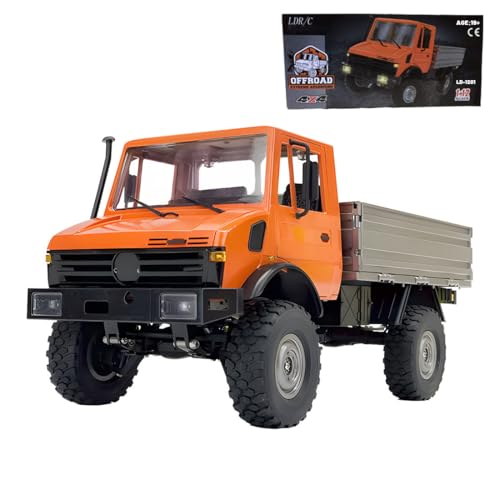 CreativeBlocker RC Militär Truck Modell, 1/12 Kletterndes Militär Truck Modell Spielzeug, Militär Truck Raupenmodell, ein großartiges Geschenk für Millitär-Enthusiasten (Aktualisierte RTR Version) von CreativeBlocker