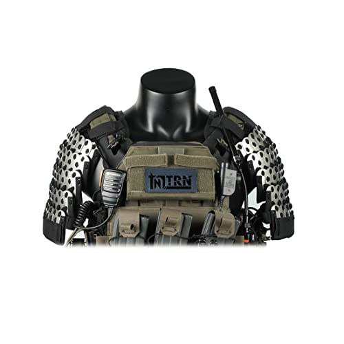 CreativeBlocker Tactical Armor - Tactical Non-slip Shoulder Armors Protector, Stahl Airsoft Taktische Rüstung, Taktische Samurai-Rüstung, für BB Gun CS Game & Cosplay -RG (ohne Weste) von CreativeBlocker