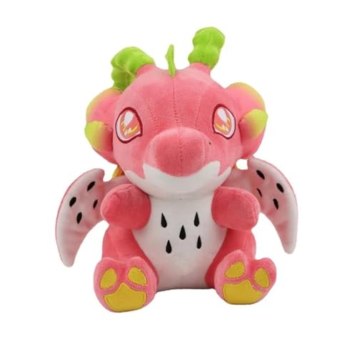 CreoQIJI Plüschfigur Gefülltes Plüschpuppenspielzeug-Set Schwammkopfpuppe Actionfigur Stofftierpuppe Geburtstagsgeschenk Bettwurfkissen Spielkissen (Pink, One Size) von CreoQIJI