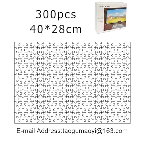 Fotopuzzle,Puzzle Selber Gestalten 35/300/500/1000/1500 Teile Foto Personalisiertes Holzpuzzle Bild DIY Erwachsene Dekoration Foto(300Pcs with Box) von Crepundia