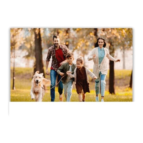 Fotopuzzle,Puzzle Selber Gestalten Personalisierte Puzzles, personalisierte Puzzles basierend auf Fotos 300/500/1000 Teile, personalisierte Puzzles(1000PCS) von Crepundia