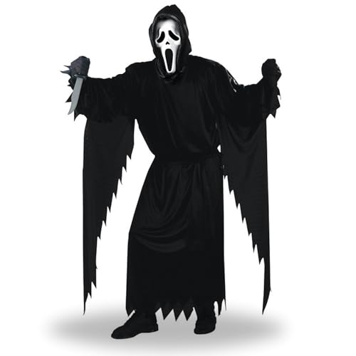 Crethinkaty Halloween Scream Costume Collection - Erschreckende und realistische Schrei Kostüme für Halloween-Partys und Cosplay (S) von Crethinkaty