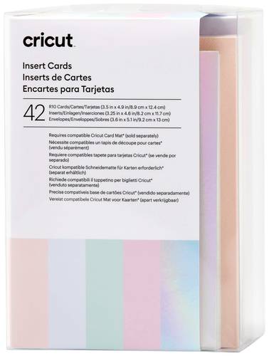 Cricut Insert Cards Princess R10 Kartenset Tulpenblau, Puder von Cricut