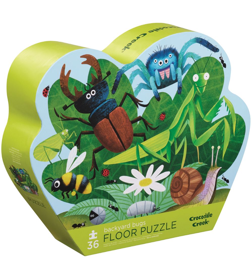 Crocodile Creek Bodenpuzzle - 36 Teile - Garteninsekten - Crocodile Creek - One Size - Puzzlespiele Crocodile Creek Bodenpuzzle - 36 Teile - Garteninsekten - Crocodile Creek - One Size - Puzzlespiele von Crocodile Creek