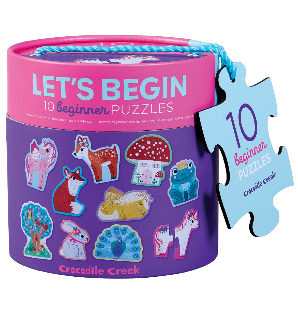 Crocodile Creek Puzzlespiel - 10 Teile - 2 Teile - Let's Begin - Crocodile Creek - One Size - Puzzlespiele Crocodile Creek Puzzlespiel - 10 Teile - 2 Teile - Let's Begin - Crocodile Creek - One Size - Puzzlespiele von Crocodile Creek