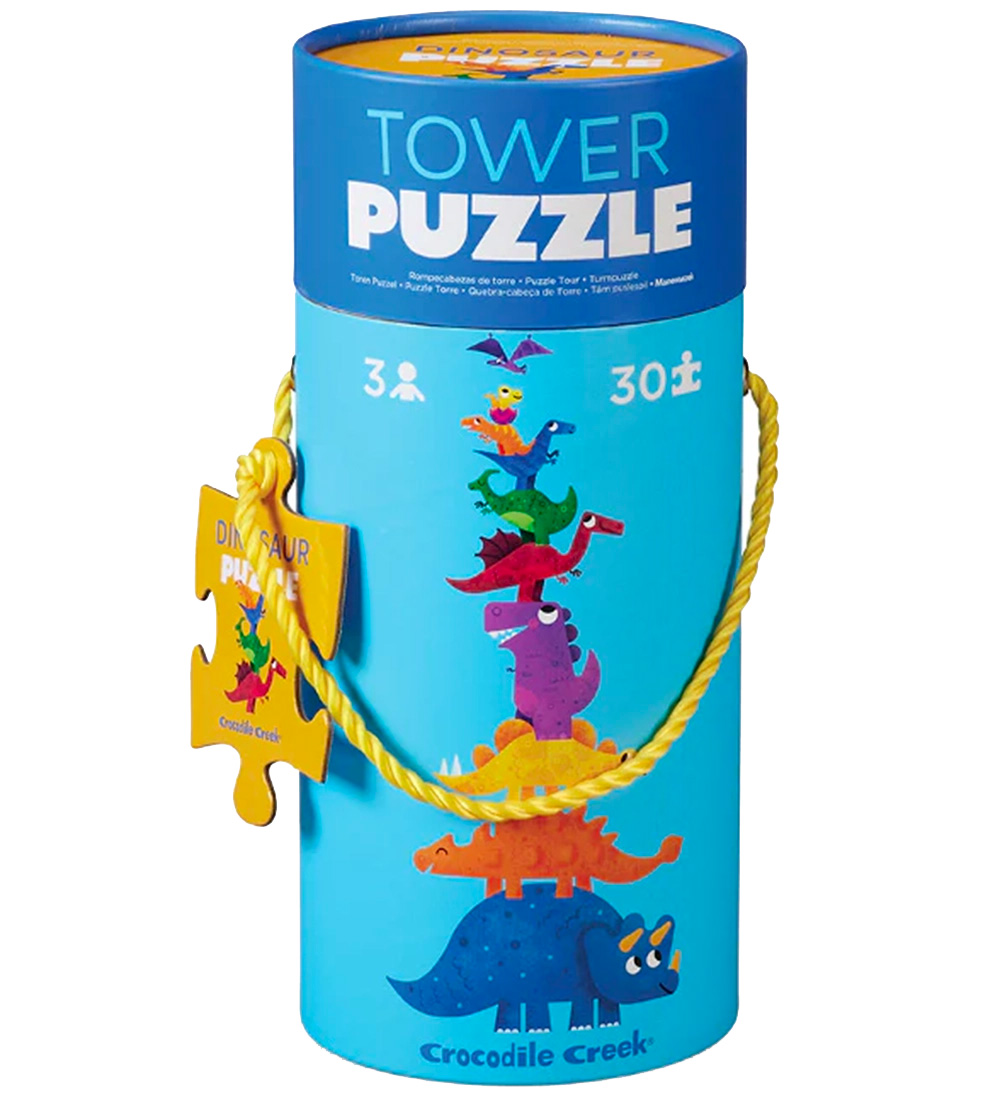 Crocodile Creek Puzzlespiel - 30 Teile - Dinosaur - Crocodile Creek - One Size - Puzzlespiele Crocodile Creek Puzzlespiel - 30 Teile - Dinosaur - Crocodile Creek - One Size - Puzzlespiele von Crocodile Creek